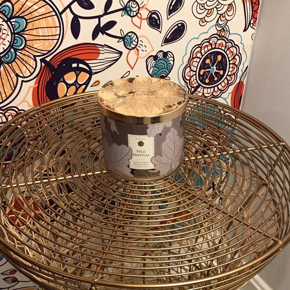 We! BBW Fall Festival 3 Wick Candle